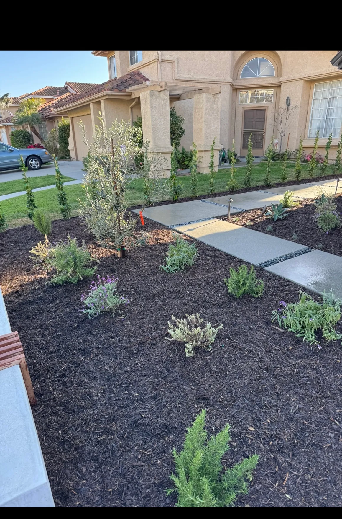 Sea's Edge terrace — Laguna Beach