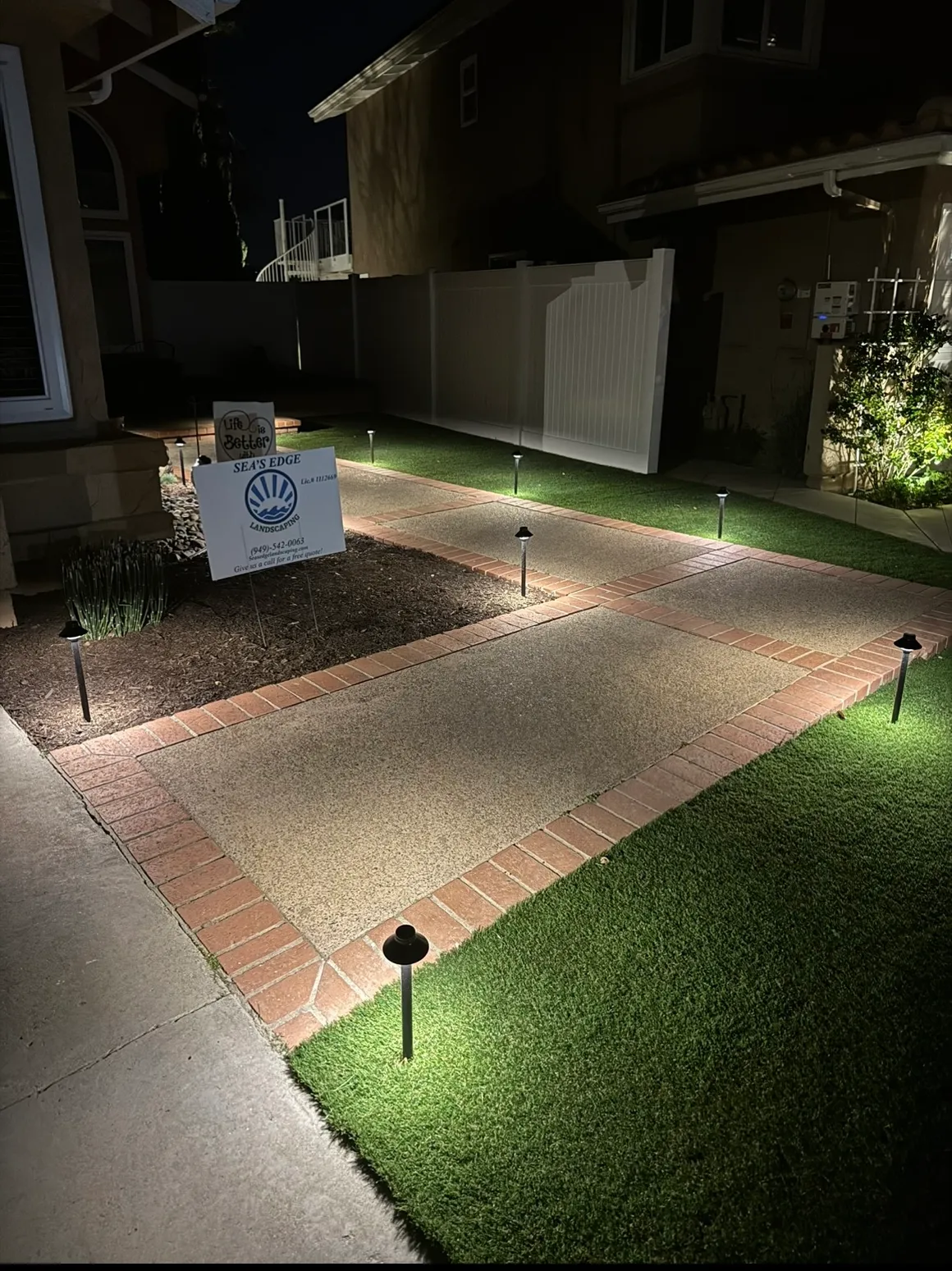 Sea's Edge hardscape — Coto de Caza